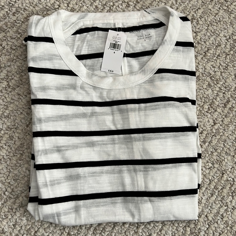 Banana Republic striped T-shirt size small